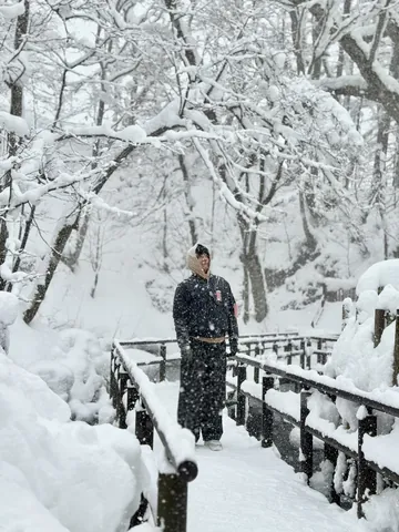 Snow walk